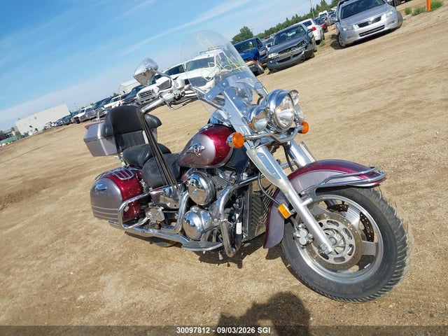2001 Kawasaki Vn1500 L მანქანა იყიდება აუქციონზე, vin: JKBVNAL191A008892, აუქციონის ნომერი: 30097812