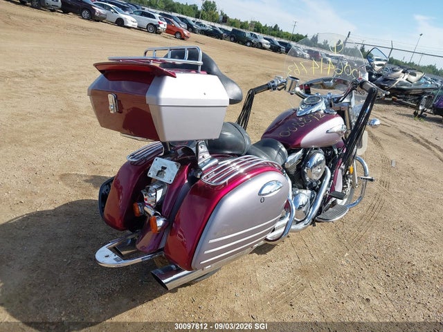 2001 Kawasaki Vn1500 L მანქანა იყიდება აუქციონზე, vin: JKBVNAL191A008892, აუქციონის ნომერი: 30097812