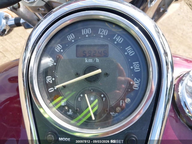 2001 Kawasaki Vn1500 L მანქანა იყიდება აუქციონზე, vin: JKBVNAL191A008892, აუქციონის ნომერი: 30097812