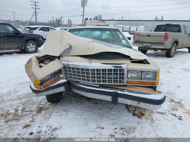 30076349 :رقم المزاد ، 2FABP74F5HX162284 vin ، 1987 Ford Crown Victoria Lx مزاد بيع