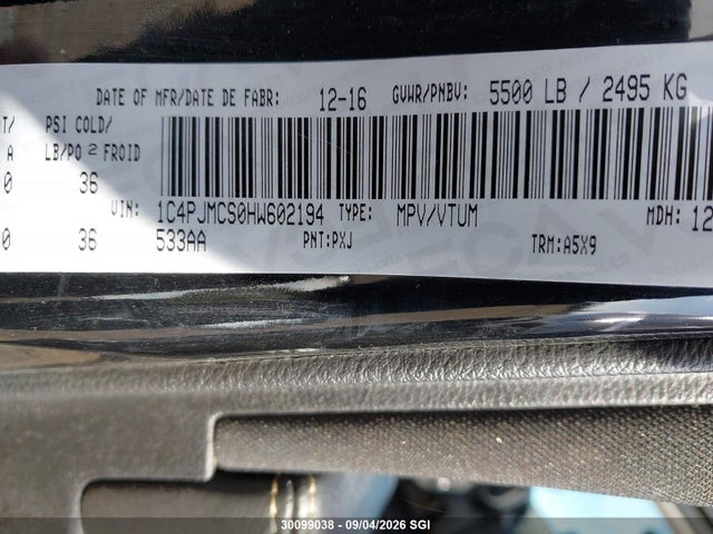 Jeep Cherokee Latitude 2017 1C4PJMCS0HW602194 Image 9
