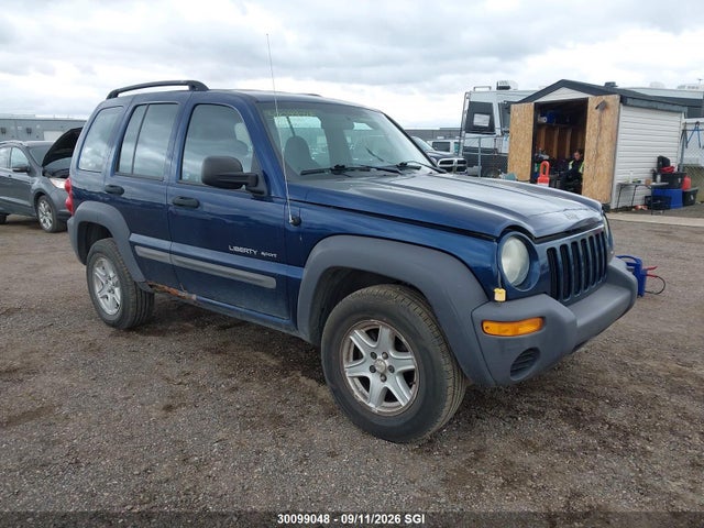 2003 Jeep Liberty Sport/freedom მანქანა იყიდება აუქციონზე, vin: 1J4GL48KX3W615086, აუქციონის ნომერი: 30099048