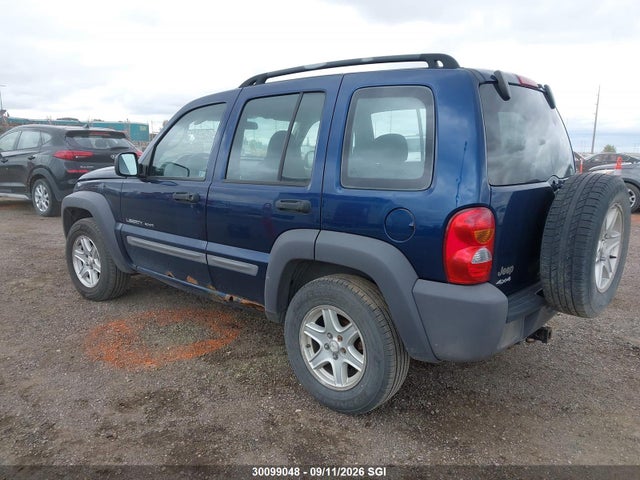 2003 Jeep Liberty Sport/freedom მანქანა იყიდება აუქციონზე, vin: 1J4GL48KX3W615086, აუქციონის ნომერი: 30099048
