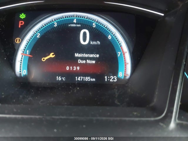 Honda Civic Lx 2016 2HGFC2F57GH001170 Image 12
