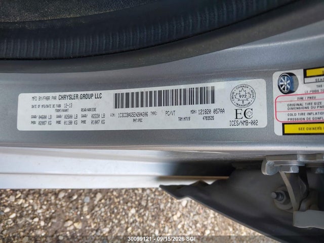 1C3CCBAG5EN204206 Chrysler 200 LX