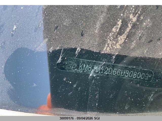 30099176 :رقم المزاد ، KM8JM12D66U308009 vin ، 2006 Hyundai Tucson Gl مزاد بيع