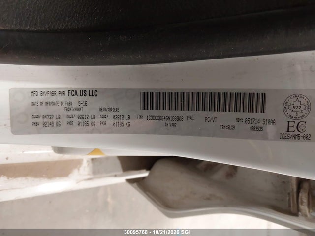 Chrysler 200 S 2016 1C3CCCBG4GN180908 Image 9