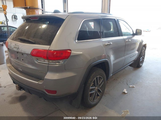 Aukcja sprzedaży 2017 Jeep Grand Cherokee Limited, vin: 1C4RJFBG9HC809850, numer aukcji: 30099040