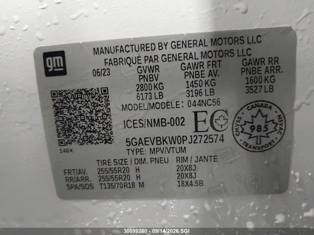 Buick Enclave Premium 2023 5GAEVBKW0PJ272574 Image 9