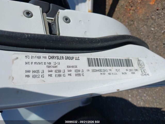 Продажа на аукционе авто 2011 Dodge Caliber Sxt, vin: 1B3CB4HA2BD133416, номер лота: 30099332