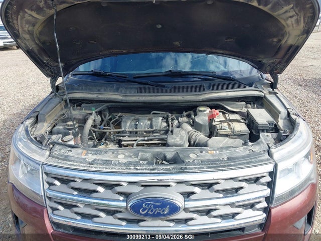 Auction sale of the 2018 Ford Explorer Xlt, vin: 1FM5K8D87JGA92257, lot number: 30099213