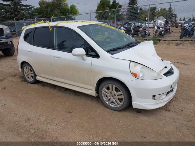 2008 Honda Fit Sport მანქანა იყიდება აუქციონზე, vin: JHMGD38608S802978, აუქციონის ნომერი: 30095500