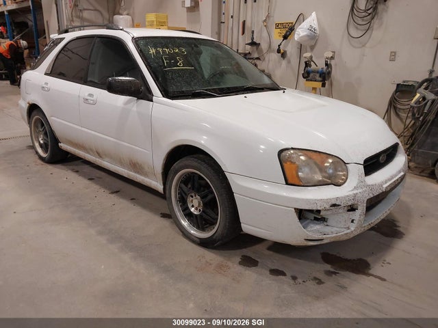 2004 Subaru Impreza Ts მანქანა იყიდება აუქციონზე, vin: JF1GG65564G807255, აუქციონის ნომერი: 30099023