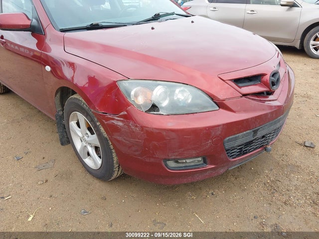 Продажа на аукционе авто 2008 Mazda 3 I, vin: JM1BK34FX81107498, номер лота: 30099222