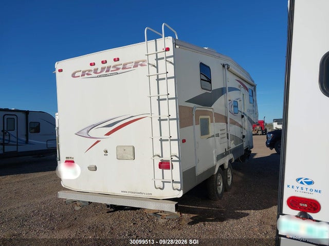 Aukcja sprzedaży 2009 Crossroads Cruiser Travel Trailer, vin: 4V0FC25279B013570, numer aukcji: 30099513