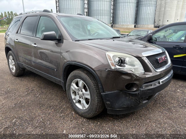 Auction sale of the 2010 Gmc Acadia Sle, vin: 1GKLRKED8AJ138640, lot number: 30099567