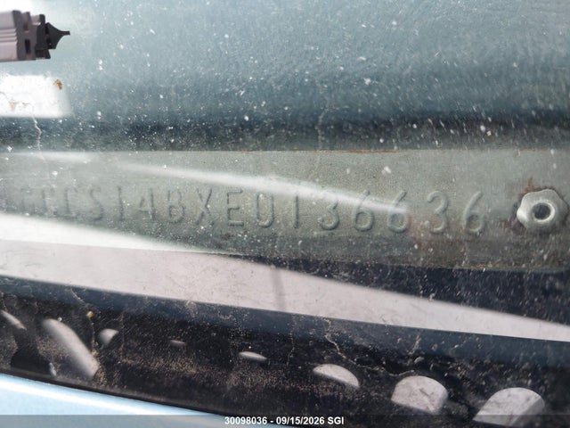 1984 Chevrolet S Truck S10 მანქანა იყიდება აუქციონზე, vin: 1GCCS14BXE0136636, აუქციონის ნომერი: 30098036