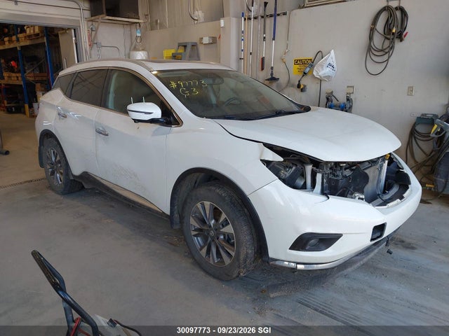 Aukcja sprzedaży 2018 Nissan Murano S/sl/sv/platinum, vin: 5N1AZ2MH1JN106155, numer aukcji: 30097773