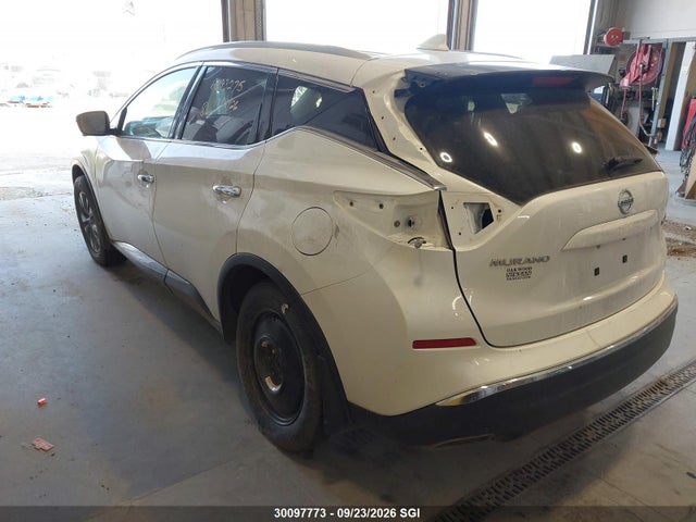 Aukcja sprzedaży 2018 Nissan Murano S/sl/sv/platinum, vin: 5N1AZ2MH1JN106155, numer aukcji: 30097773
