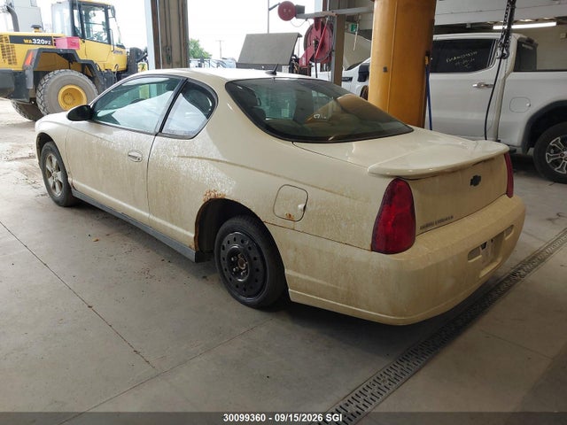 Aukcja sprzedaży 2007 Chevrolet Monte Carlo Ls, vin: 2G1WJ15N679274510, numer aukcji: 30099360
