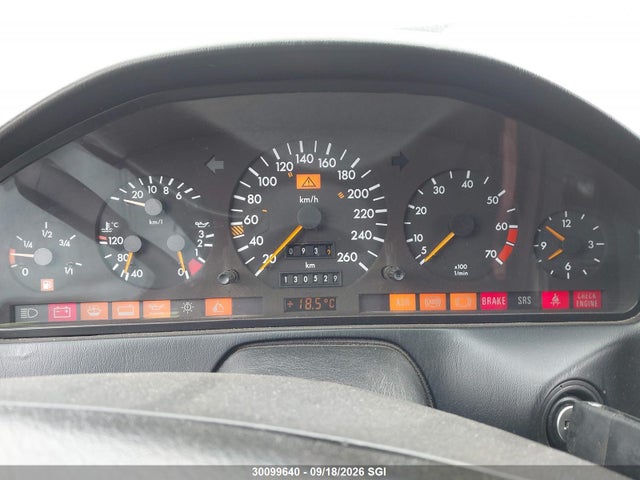 1994 Mercedes-benz Sl მანქანა იყიდება აუქციონზე, vin: WDB1290671F094978, აუქციონის ნომერი: 30099640
