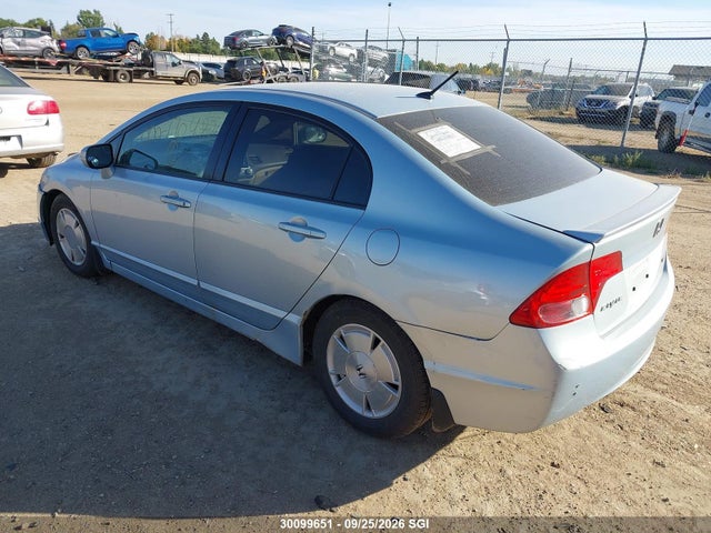 Продажа на аукционе авто 2008 Honda Civic Hybrid, vin: JHMFA36298S003009, номер лота: 30099651