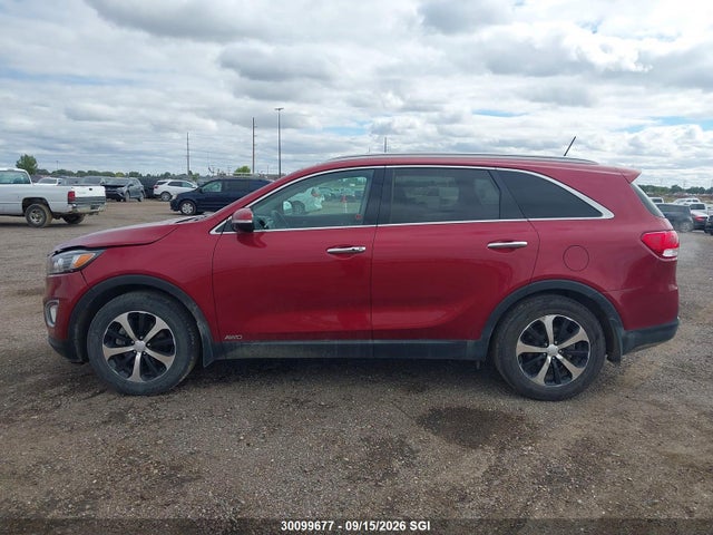 Auction sale of the 2016 Kia Sorento Ex, vin: 5XYPHDA55GG093630, lot number: 30099677