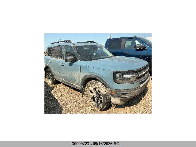 Продажа на аукционе авто 2023 Ford Bronco Sport Outer Banks, vin: 3FMCR9C66PRE17247, номер лота: 30099723