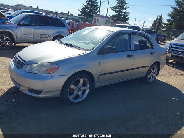 Продажа на аукционе авто 2003 Toyota Corolla Ce/le/s, vin: 2T1BR32E43C763299, номер лота: 30097385