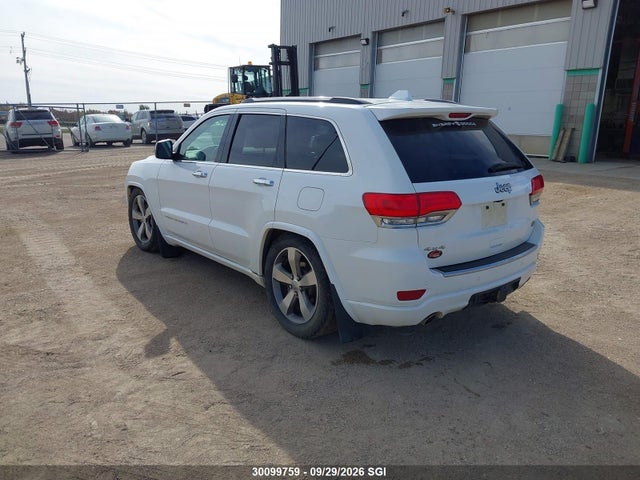 2016 Jeep Grand Cherokee Overland მანქანა იყიდება აუქციონზე, vin: 1C4RJFCTXGC457081, აუქციონის ნომერი: 30099759