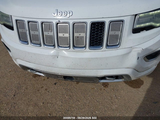 2016 Jeep Grand Cherokee Overland მანქანა იყიდება აუქციონზე, vin: 1C4RJFCTXGC457081, აუქციონის ნომერი: 30099759
