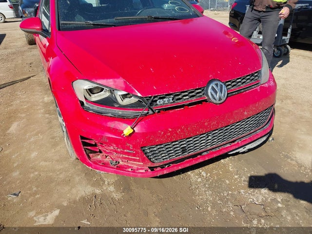 Продажа на аукционе авто 2015 Volkswagen Gti, vin: 3VW4T7AU1FM006170, номер лота: 30095775