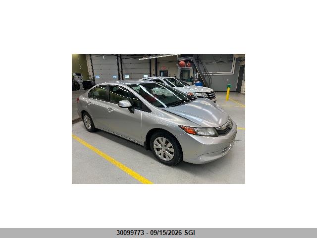 Aukcja sprzedaży 2012 Honda Civic Lx, vin: 2HGFB2F40CH117458, numer aukcji: 30099773