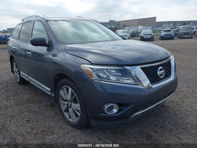 30099791 :رقم المزاد ، 5N1AR2MM4EC668565 vin ، 2014 Nissan Pathfinder Platinum/s/sl/sv مزاد بيع