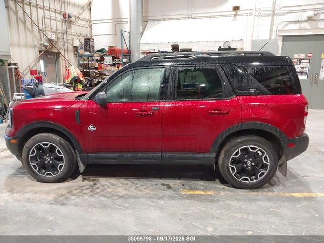 2025 Ford Bronco Sport Outer Banks მანქანა იყიდება აუქციონზე, vin: 3FMCR9CN8SRE13149, აუქციონის ნომერი: 30099798