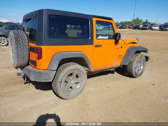 Продаж на аукціоні авто 2012 Jeep Wrangler Sport, vin: 1C4AJWAGXCL278343, номер лоту: 30095346