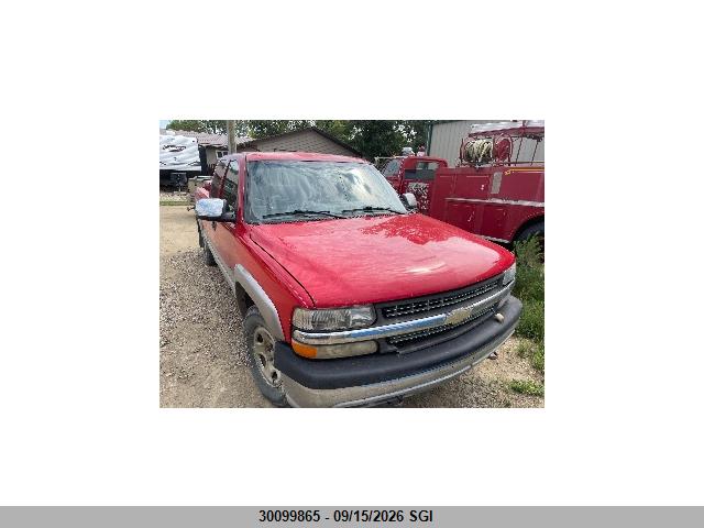 30099865 :رقم المزاد ، 2GCEK19T721284785 vin ، 2002 Chevrolet Silverado K1500 مزاد بيع