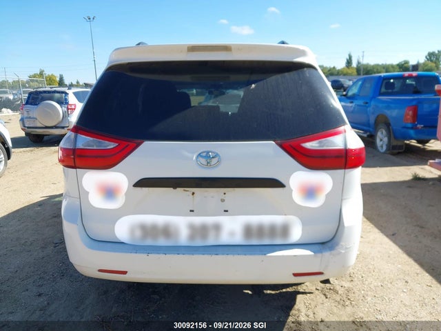 Продажа на аукционе авто 2016 Toyota Sienna, vin: 5TDZK3DC8GS746369, номер лота: 30092156