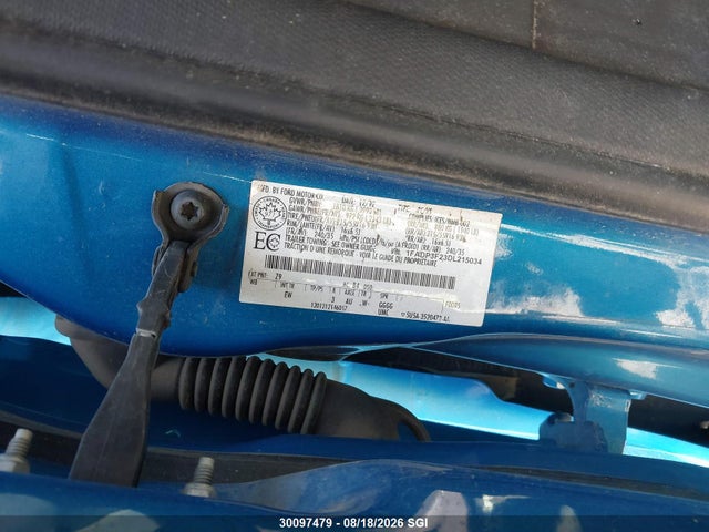 2013 Ford Focus Se მანქანა იყიდება აუქციონზე, vin: 1FADP3F23DL215034, აუქციონის ნომერი: 30097479