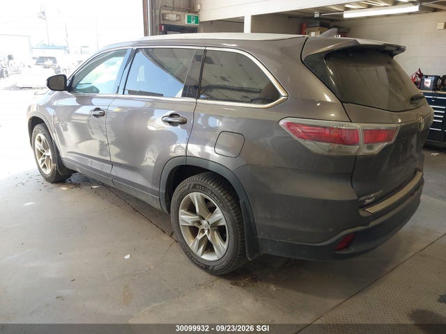 2015 Toyota Highlander Limited/ltd Platinum მანქანა იყიდება აუქციონზე, vin: 5TDDKRFHXFS188187, აუქციონის ნომერი: 30099932