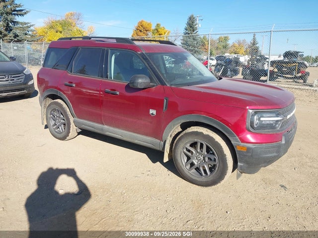 Aukcja sprzedaży 2025 Ford Bronco Sport Big Bend, vin: 3FMCR9BN6SRF32657, numer aukcji: 30099938