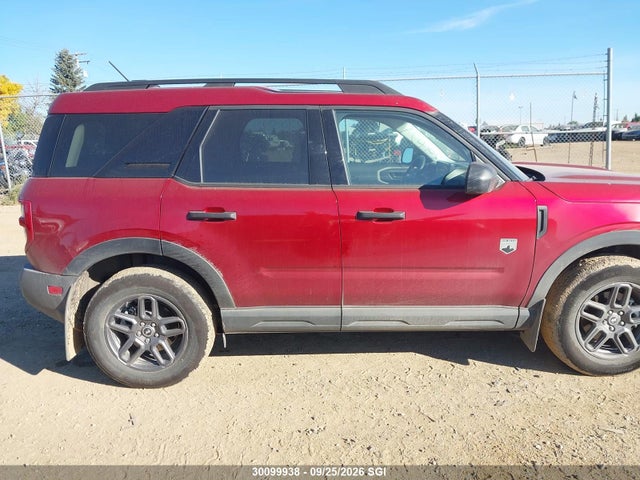 30099938 :رقم المزاد ، 3FMCR9BN6SRF32657 vin ، 2025 Ford Bronco Sport Big Bend مزاد بيع