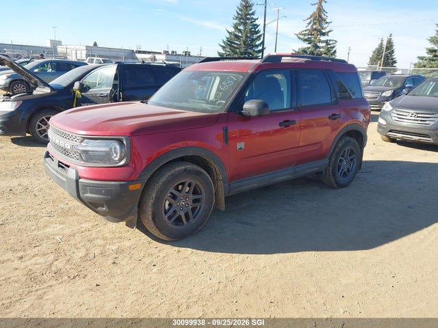 30099938 :رقم المزاد ، 3FMCR9BN6SRF32657 vin ، 2025 Ford Bronco Sport Big Bend مزاد بيع