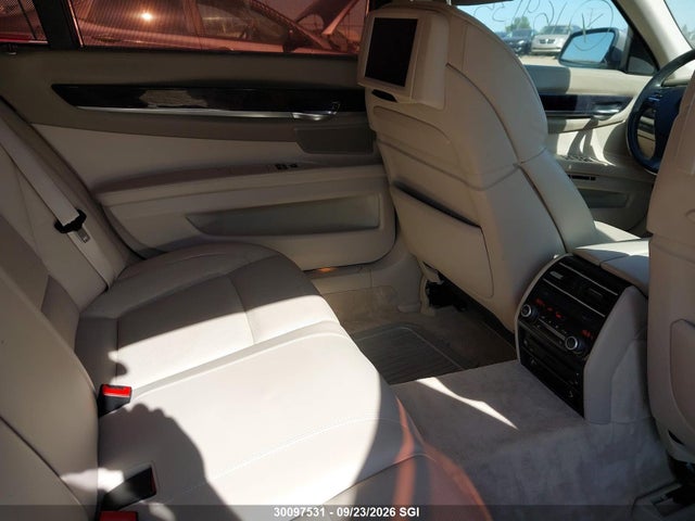 30097531 :رقم المزاد ، WBAKB835X9CY57072 vin ، 2009 Bmw 750 Li مزاد بيع