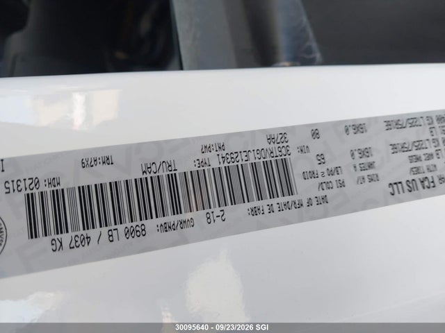 Aukcja sprzedaży 2018 Ram Promaster 2500 2500 High, vin: 3C6TRVDG1JE129341, numer aukcji: 30095640