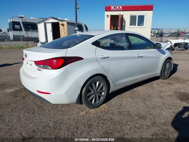 30100044 :رقم المزاد ، 5NPDH4AE3EH466477 vin ، 2014 Hyundai Elantra Se/sport/limited مزاد بيع