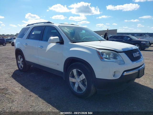 Продаж на аукціоні авто 2010 Gmc Acadia Slt-1, vin: 1GKLVMED2AJ129598, номер лоту: 30100053