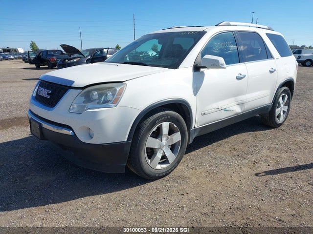 Auction sale of the 2010 Gmc Acadia Slt-1, vin: 1GKLVMED2AJ129598, lot number: 30100053