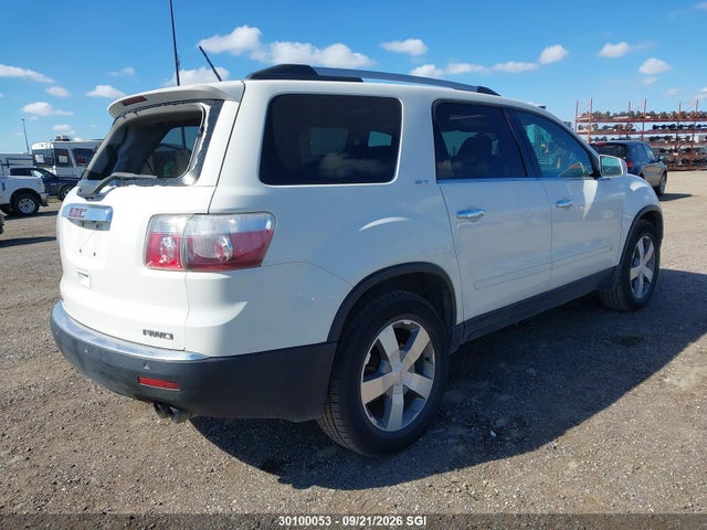 Auction sale of the 2010 Gmc Acadia Slt-1, vin: 1GKLVMED2AJ129598, lot number: 30100053