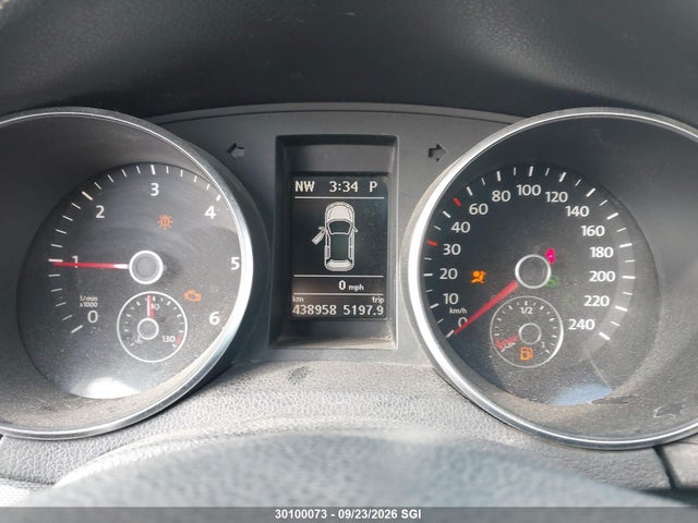 Aukcja sprzedaży 2011 Volkswagen Golf Sportwagen Tdi S/tdi Se/tdi Sel, vin: 3VWPL8AJ2BM604464, numer aukcji: 30100073